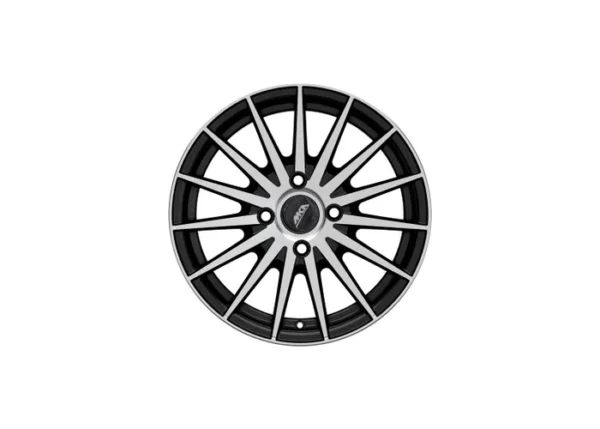 Uno Minda 17" inches Alloy Wheel - Wonder - Black - 4 Holes (Set of 4) - W1D165-000M00